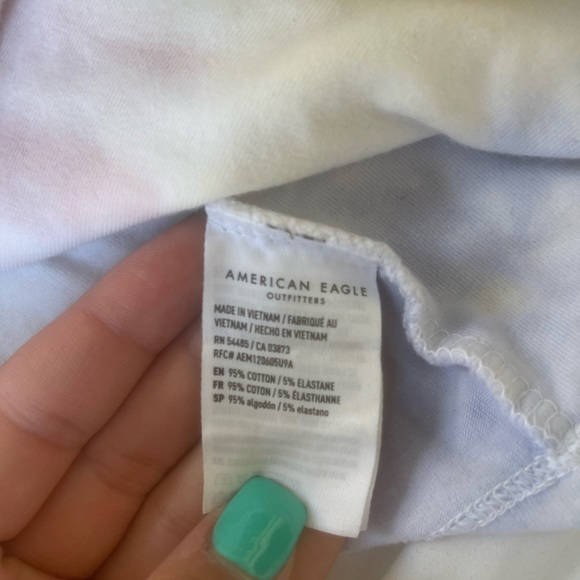 AMERICAN EAGLE STRAPLESS CROP TOP - Picture 3 of 5